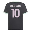 Original Trikotsatz AC Mailand Rafael Leao 10 Ausweichtrikot 2024-25 Für Kinder